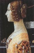 Sandro Botticelli Domenico Ghirlandaio,Portrait of Giovanna Tornabuoni (mk36) oil painting reproduction